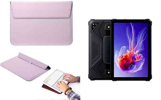 Чохол-конверт VitoCase для Blackview Oscal Spider 8, з функцією підставки для планшета Фіолетовий Київ