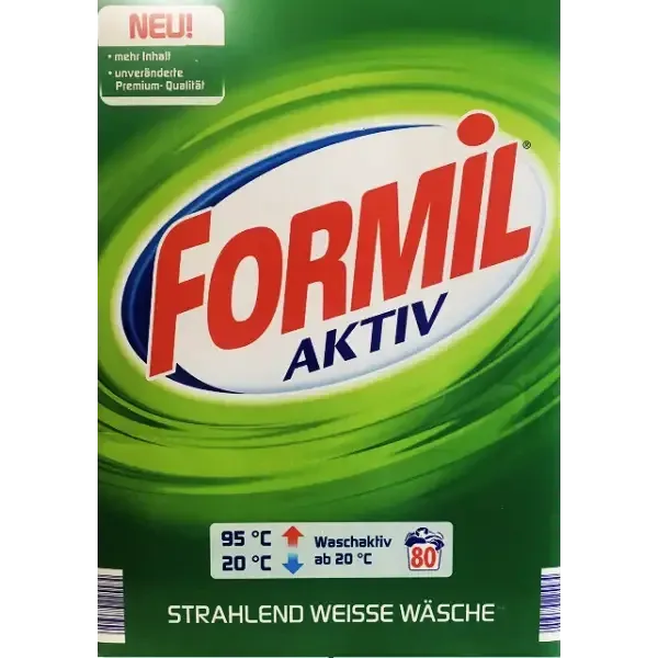Стиральный порошок Formil Aktiv waschmittel, 5.2 кг (80 стирок) Львов - изображение 1