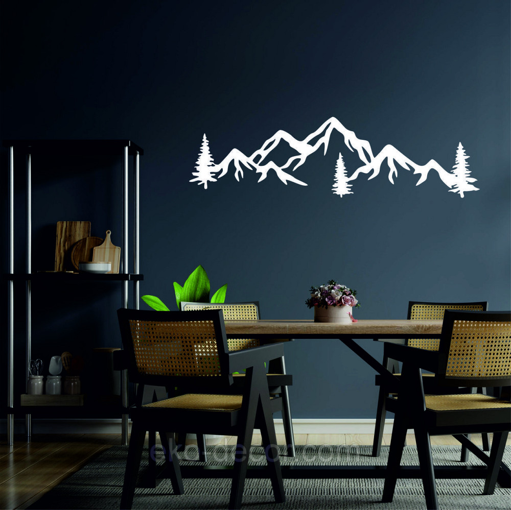 Декоративне настінне Панно «Гори», Декор на стіну Київ - фото 5