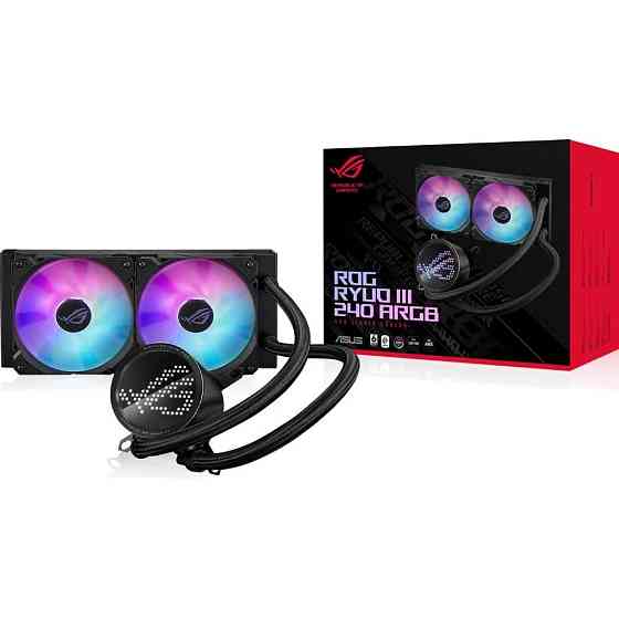Система водяного охолодження Asus ROG Ryuo III 240 ARGB (90RC00J1-M0UAY0) Чорний Харьков