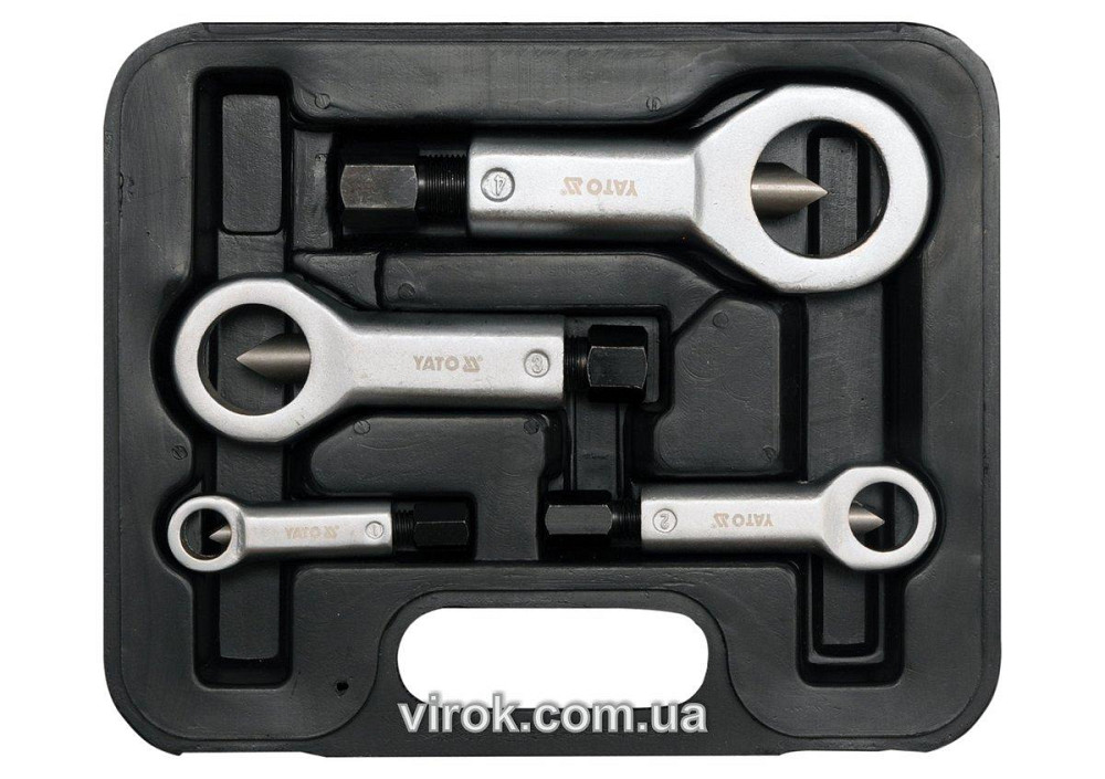 Гайкозривачі YATO М 9-27 мм, компл, 4 шт. [10] Одесса - изображение 1