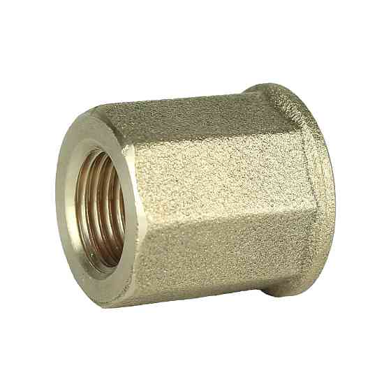 Муфта редукційна 3/8″х1/4″ВВ латунна восьмигранна А0321А Киев