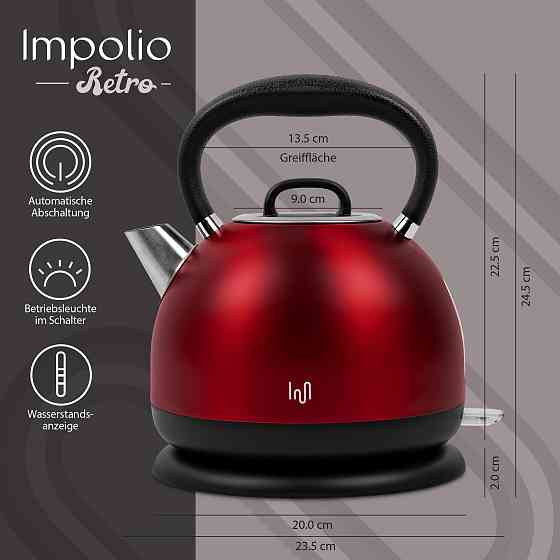 Електричний чайник Impoli Retro Луцьк