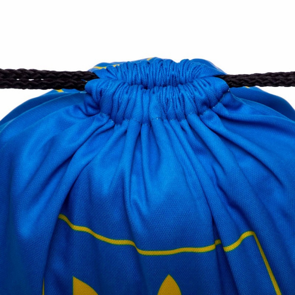 Рюкзак-мішок для взуття на затяжках UKRAINE 37х46 жовто-блакитний Київ - фото 5