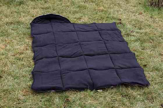 Армійський зимовий спальний мішок мультикам 220*100 водонепронекний спальник 2в1 для військовуслужбовців   WAR Львів