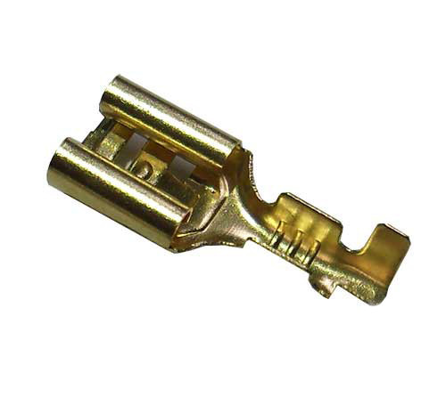 Разъем плоский под зажим 6,3мм (100 шт.) Полтава - изображение 1