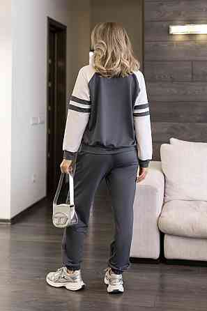 Прогулянковий костюм у спортивному стилі "Marvin" | Норма і батал Графіт, 50-52 Київ