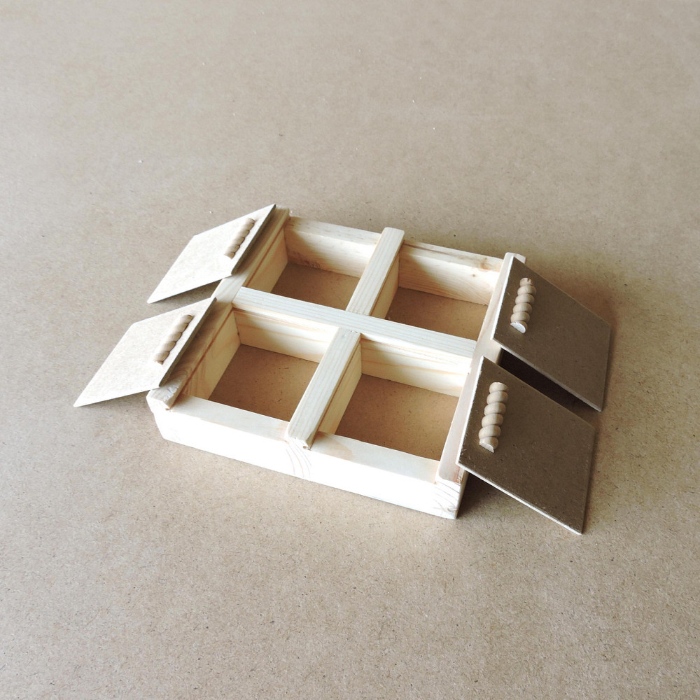 Пенал для рибальських снастей "Жерех 4" 20х20х4 Миколаїв - фото 4