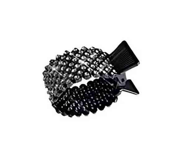 Затискач для волосся Чорний Сміла