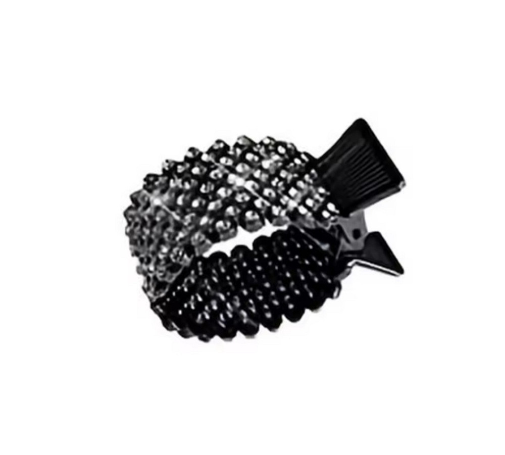 Затискач для волосся Чорний Сміла - фото 3