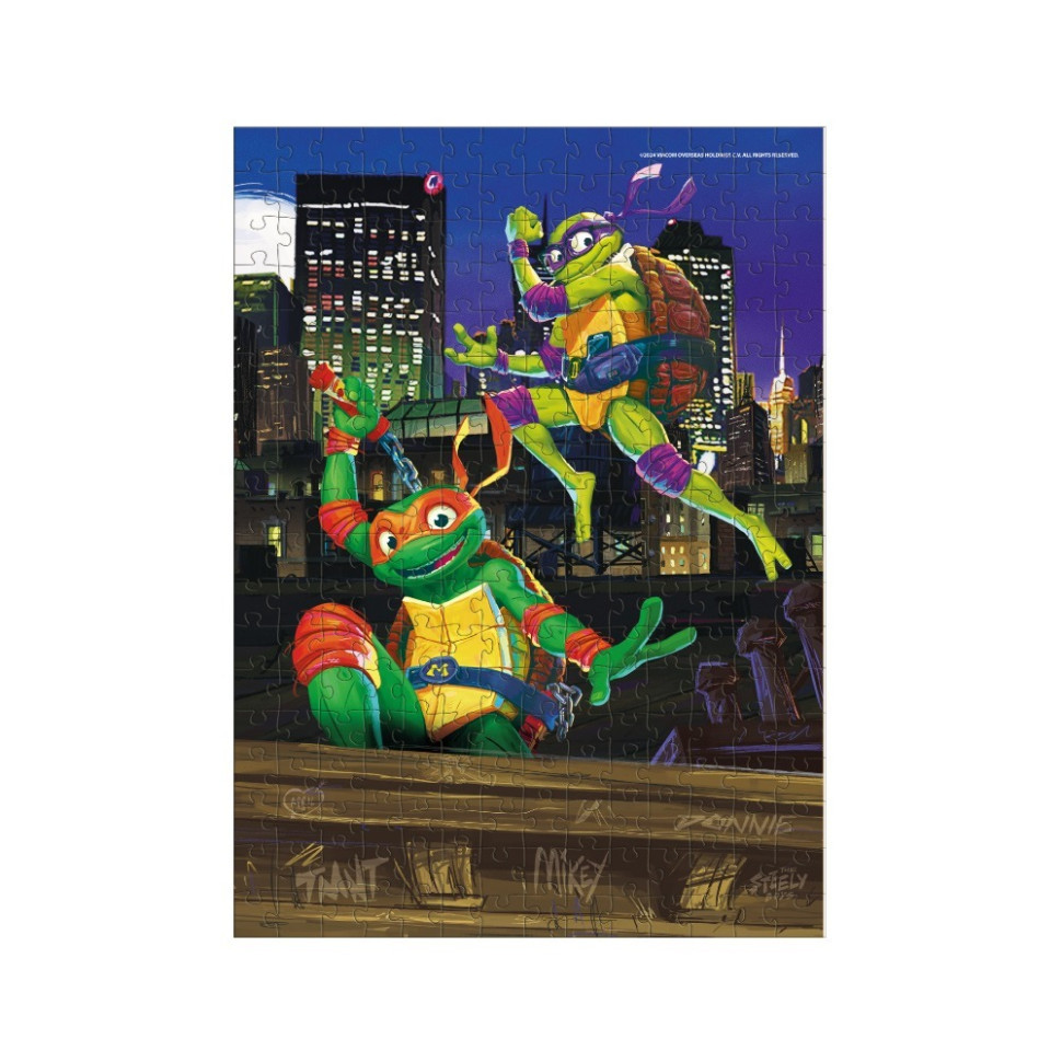 Пазл класичний Medium-S "TMNT. Донателло та Мікеланджело" 200529, 250 елементів Вінниця - фото 2