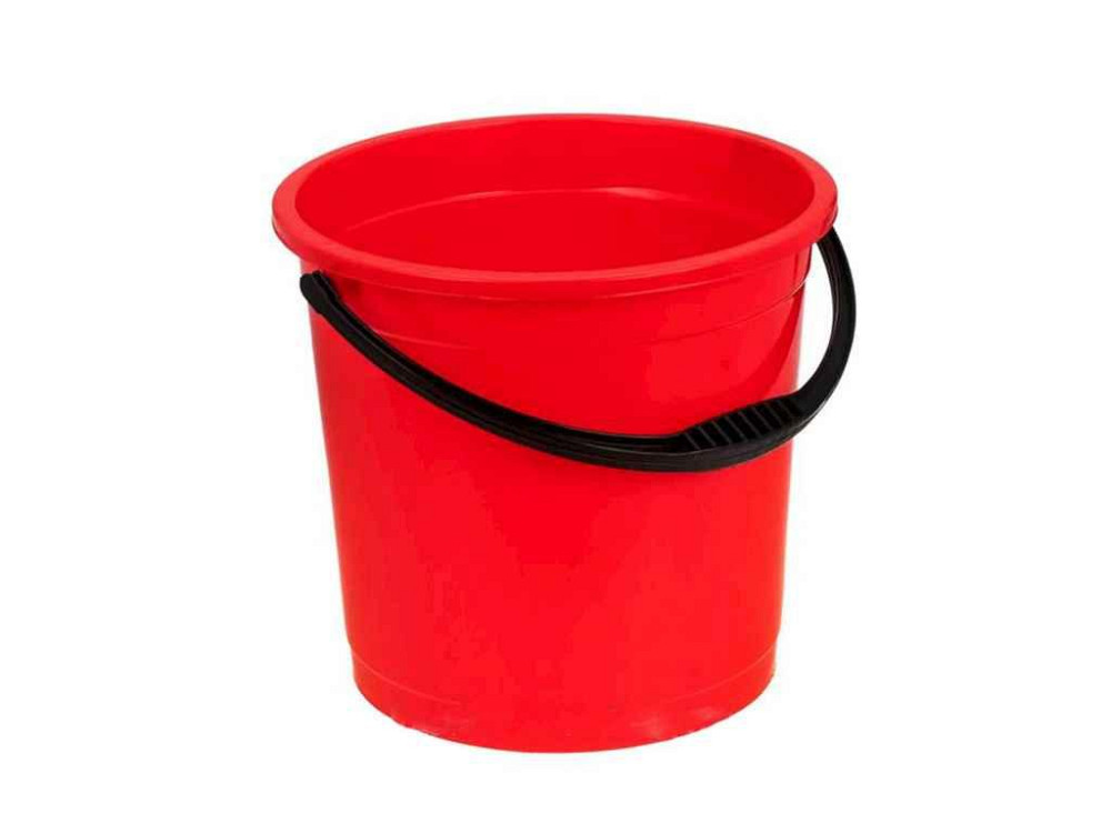 Ведро пл. пищевое 12л красное ТМ R-PLASTIC Киев - изображение 1
