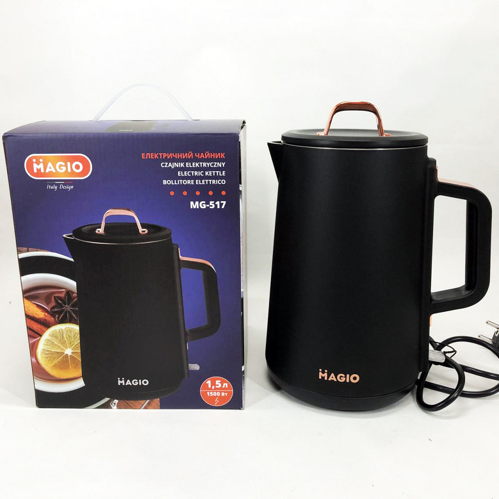 Електрочайник з індикатором включення MAGIO, Якісний домашній чайник, Електрочайник на кухню ZJ-98 Івано-Франківськ - фото 1