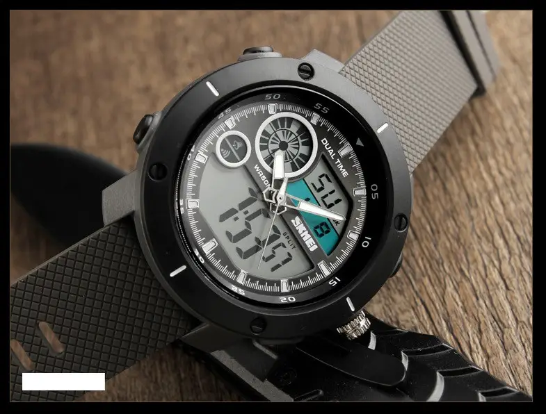 Наручний спортивний годинник Skmei 1361 Сірий Київ - фото 5