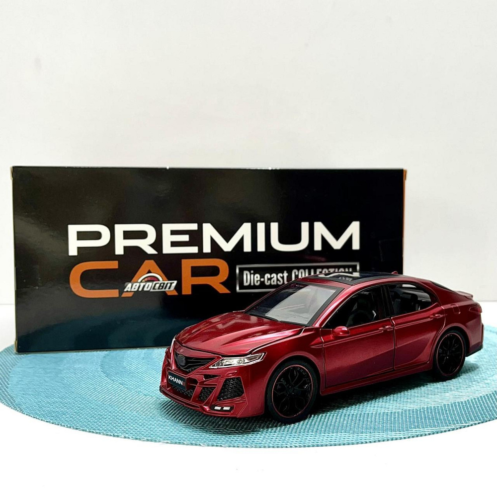 Машина Автосвит Тoyota Camry инерционная открывается дверь капот багажник 20 см Красная (AP-1787) Чернігів - фото 9