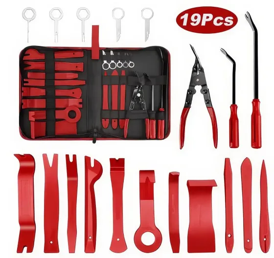 Набор из 19 инструментов для снятия обшивки и разборки салона EL-198504 Коломыя