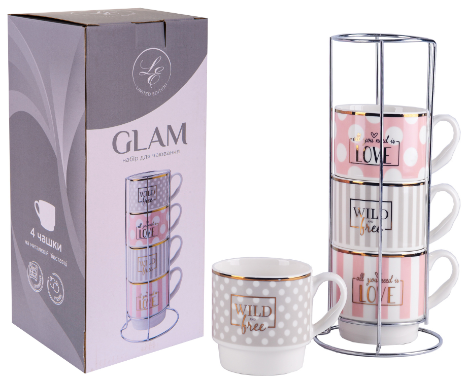 Набір чашок Limited Edition Glam (6469516) Киев - изображение 4