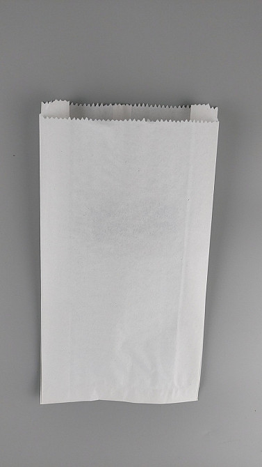 Пакет паперовий 17см 5*32см білий (1000 шт) Харків - фото 1