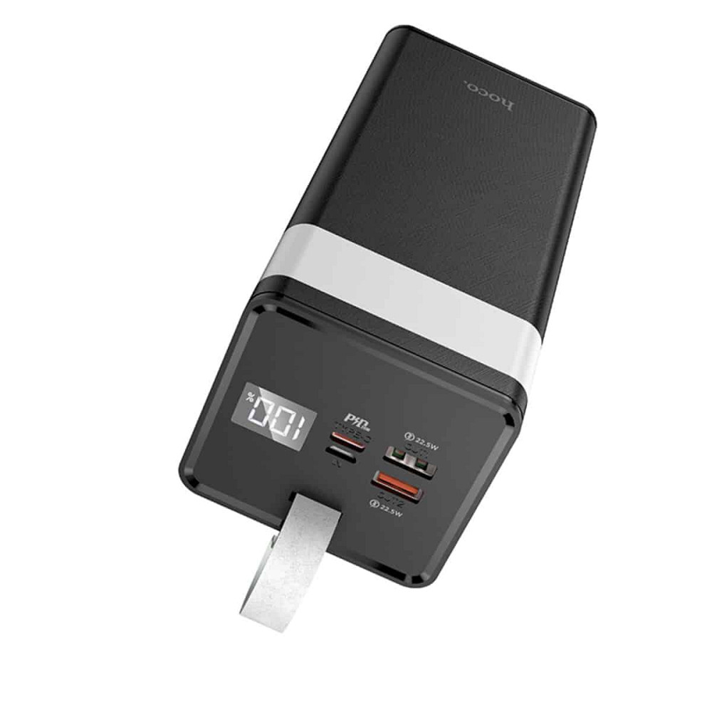 Зовнішній акумулятор HOCO J86A Powermaster 22.5W fully compatible power bank(50000mAh) Black Київ - фото 2