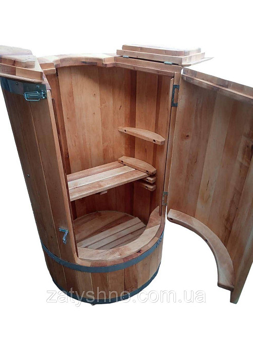 Фитобочка круглая 80 в диаметре ольха Киев - изображение 1