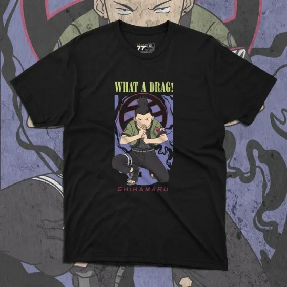 Футболка для подростка мальчика с принтом Наруто Шикамару 2 Размер 160 Anime10293 Днепр