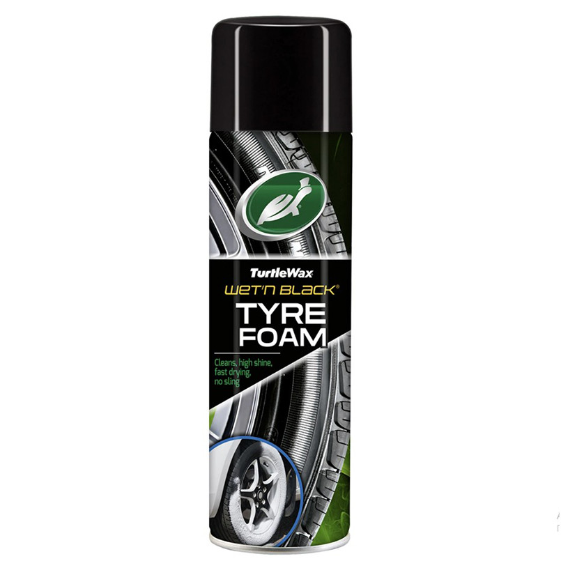 Поліроль-очисник для шин Turtle Wax Wet-n-Black аерозоль 500мл Львів - фото 1