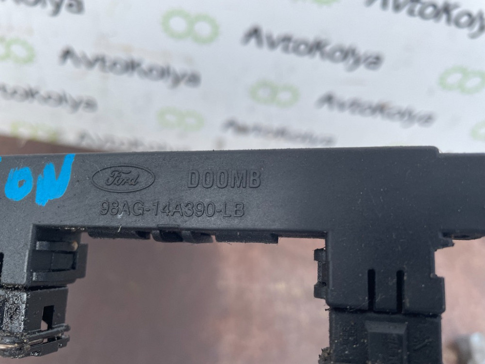 Паливна рейка (рампа форсунок) Ford Fusion 1.25 / 1.4 / 1.6 бензин 2002-2012 (98AG-14A390-LB) Ковель - фото 2