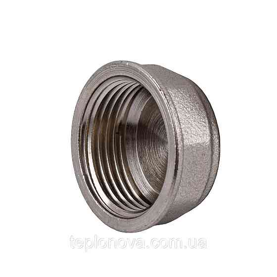 Заглушка 3/4″В никелированная под пломбу NC401P OPTIMUM Черновцы