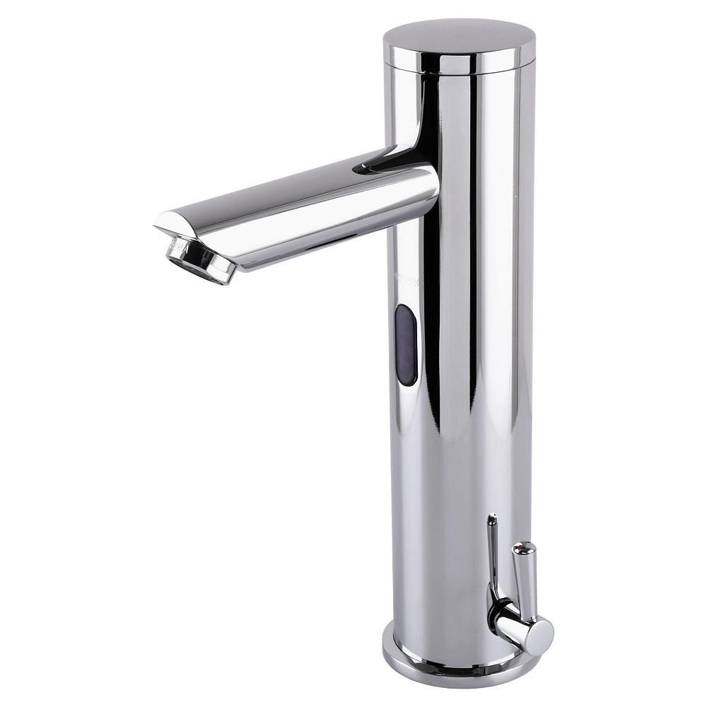 Змішувач сенсорний для умивальника HOTEC 19.116-DC/AC (220V/6V) з трансформатором,латунний Hot/Cold Луцк - изображение 1