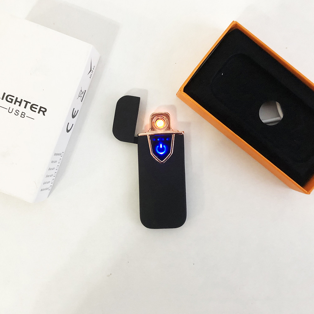 Зажигалка в подарочном футляре, Электроимпульсная usb зажигалка с подзарядкой от usb HV-78 Львов - изображение 1