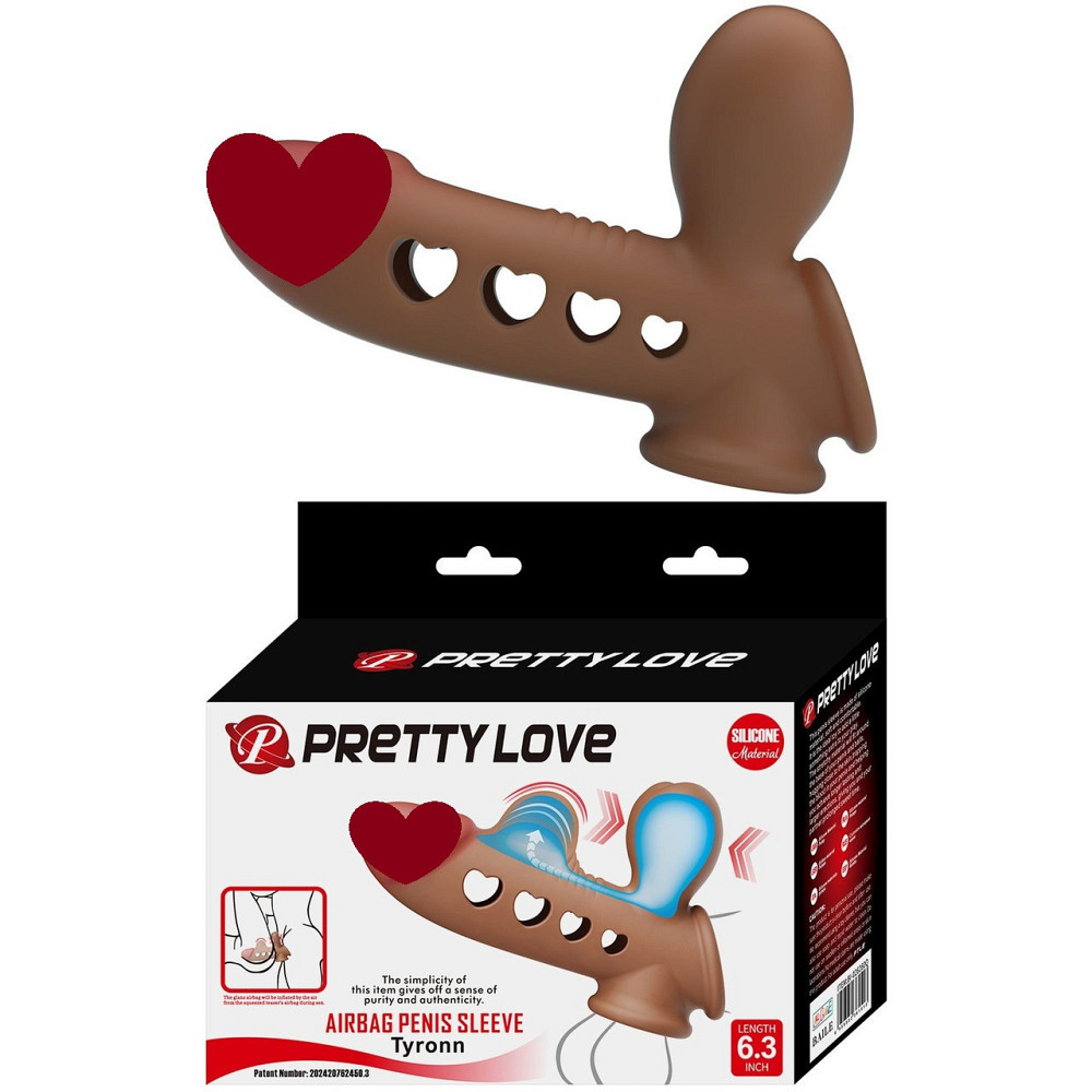 Насадка на пенис PRETTY LOVE Tyronn, Silicone, Waterproof Sex Aura Киев - изображение 1