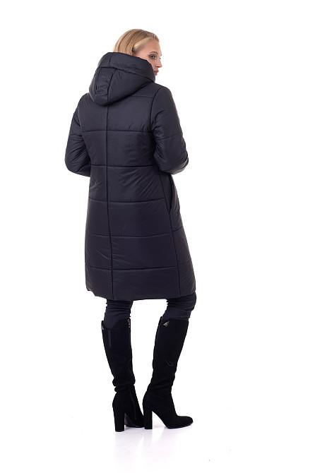 Практичний молодіжний пуховик із капюшоном Київ - фото 3