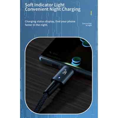 Дата кабель USB 2.0 AM to USB-C 2.0m 100W black Essager (EXC7A-CGA01-P) Винница