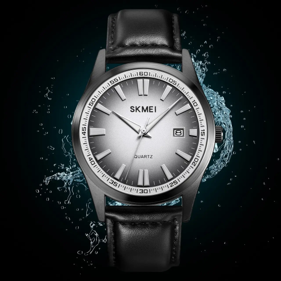 Годинник чоловічий класичний Skmei 1986 (Чорний) Київ