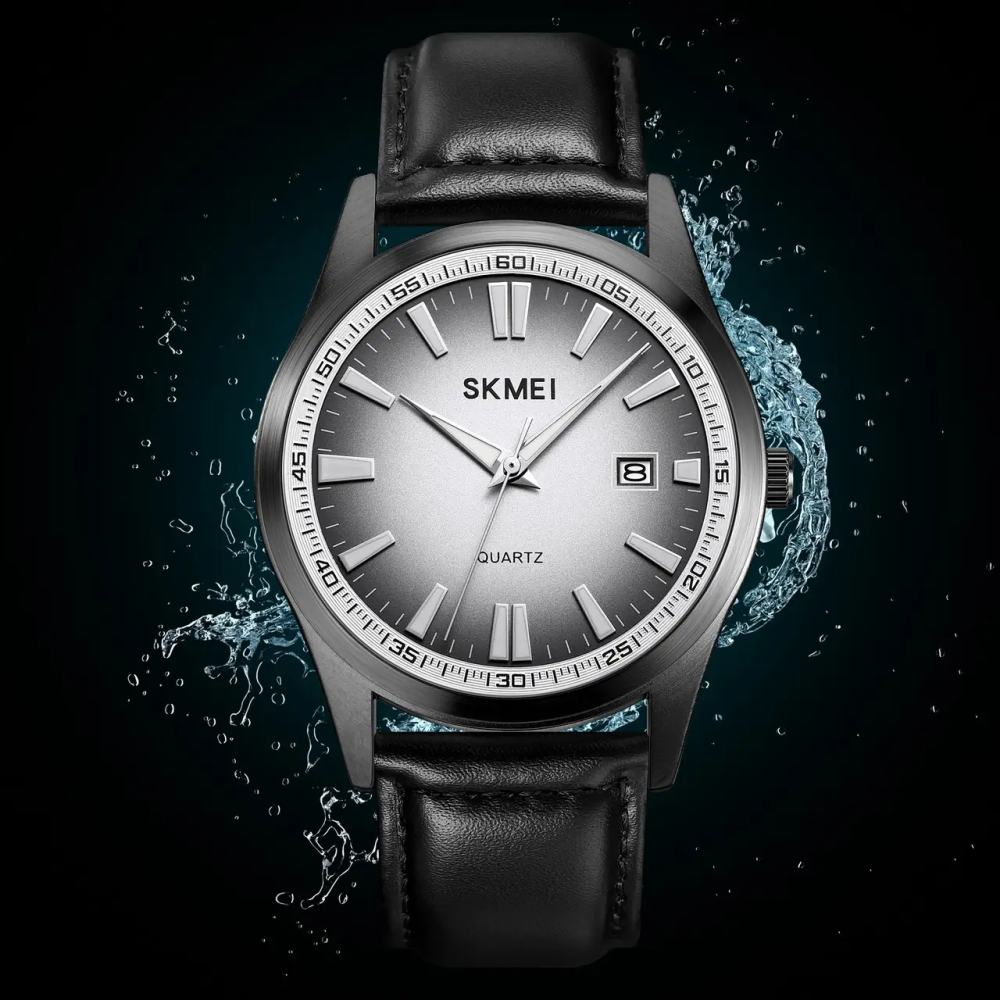 Годинник чоловічий класичний Skmei 1986 (Чорний) Київ - фото 4