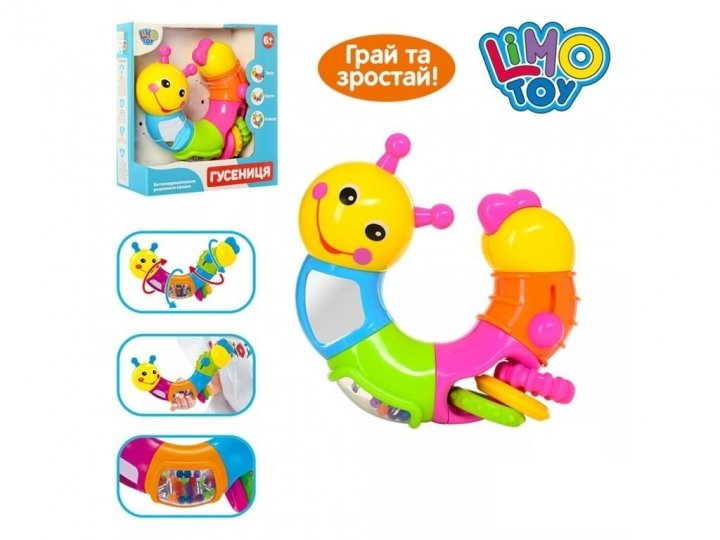 Развивающая игра Гусеница-логика 9182/786 с прорезывателем Винница - изображение 1