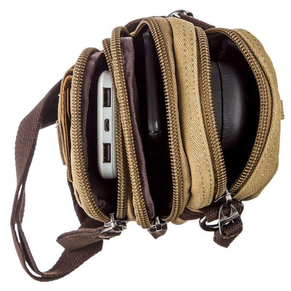 Барсетка текстильная Хаки (Vintage) Киев - изображение 10