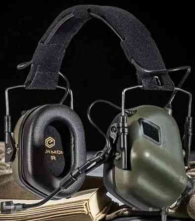 Шлем Кевларовый NTS USA с Earmor M-32 + Чебурашки + Фонарь + Кавер Харків
