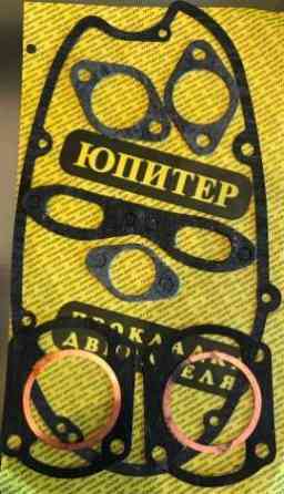 Прокладки двигуна (набір) мотоцикл Іж Юпітер (пароніт+мідь) Мукачево