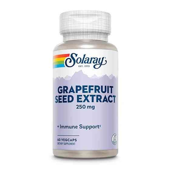 Екстракт кісточок грейпфрута Solaray Grapefruit Seed Extract 250 мг 60 капсул Луцьк
