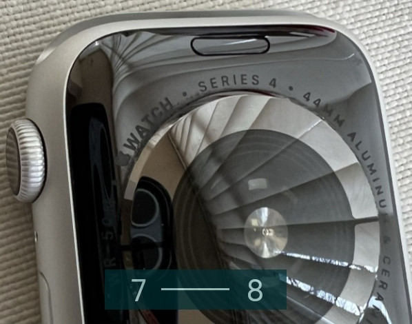 Смарт -Часы Apple Whatch Series 4 (44 mm) Silver Aluminum Case with White Sport Band Київ - фото 2