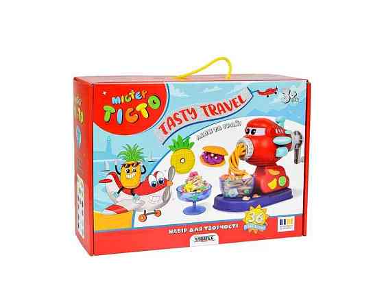 Набір для творчості Містер тісто Tasty travel (укр) 41038 ТМ STRATEG Solmir Київ