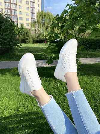 Kentro Кросівки жіночі KENTO 1527 білі (весна-літо, шкіра натуральна) (3498) Коломия