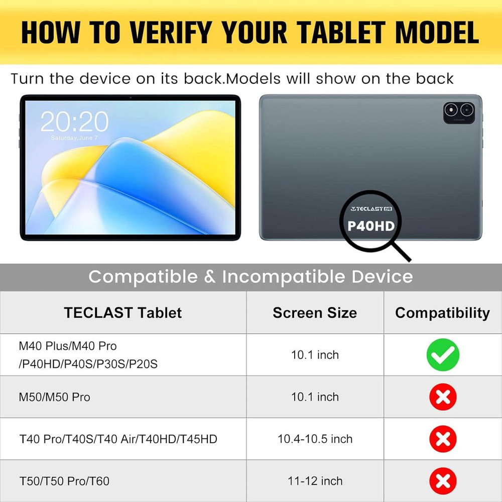 Чохол-книжка DLveer для планшета Teclast P40HD/P40S/M40 Plus/M40 Pro 10 дюймів Дніпро - фото 3