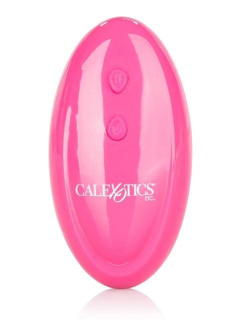 Вибратор-бабочка вагинальный с дистанционным пультом CalExotics розовый, 8.2 х 3.2 см Sex Aura Киев - изображение 4