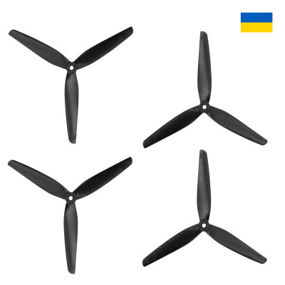 Пропелер для дрона PROP UA CF10х5x3 2СW+2CCW (CF10х5) Вінниця - фото 1