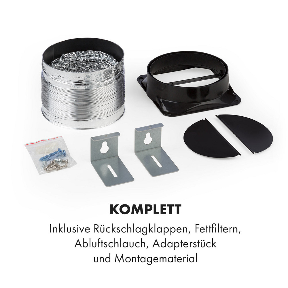 Вытяжка с плоским экраном Mariana 60 500 м³/ч вытяжки LED белый Белый (Германия, читать описание) Ровно - изображение 8