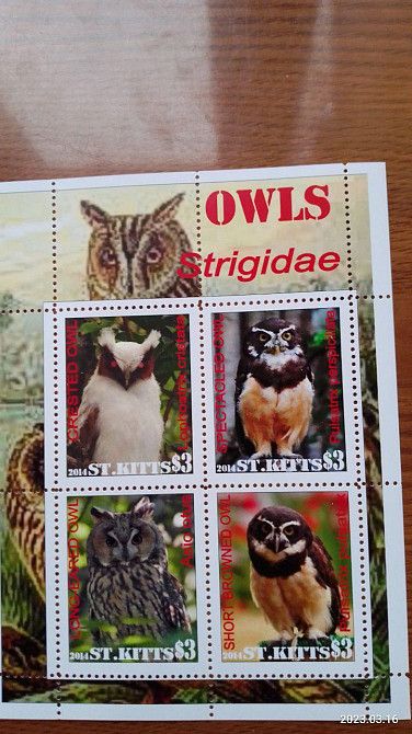 Марки. Фауна. Блок. 2014 год (Д-2) Полтава - изображение 1