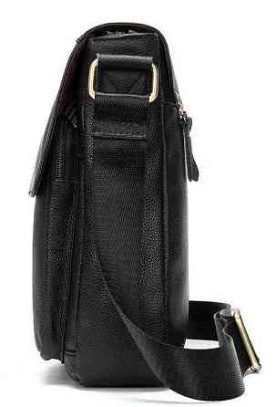 Сумка на плечо из кожи Черная (Vintage) Киев