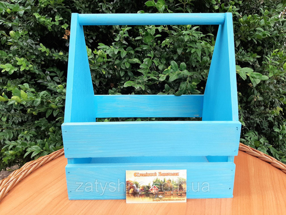 Ящик из дерева для цветов Киев - изображение 3